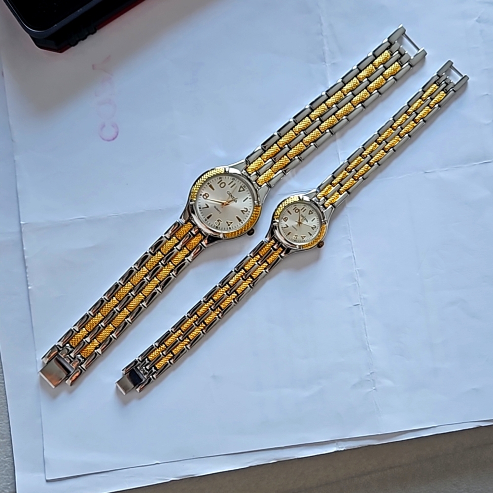 Geneva Quartz Watch Set